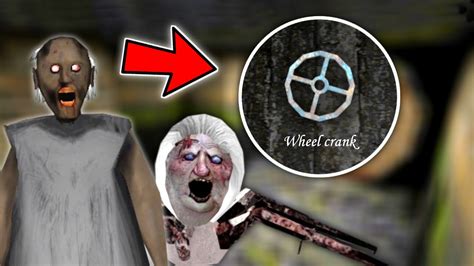 where does the wheel crank go in granny|Item Locations .